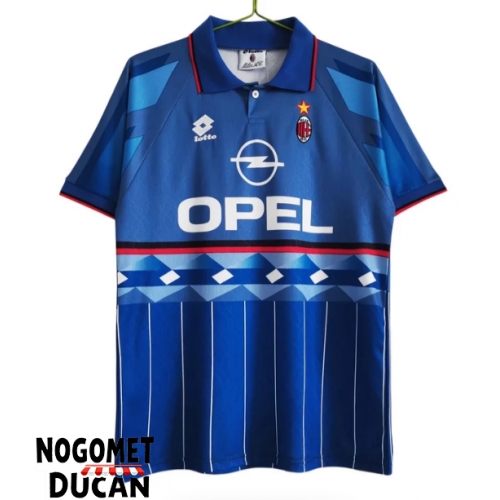 AC Milan 1995-1996 Retro Fourth Dres Kratak Rukav AC Milan 1995-1996 Retro Fourth Dres Kratak Rukav