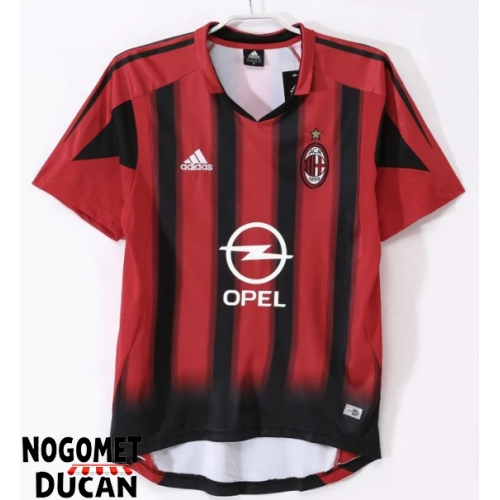 AC Milan 2004-2005 Retro Domaci Dres Kratak Rukav AC Milan 2004-2005 Retro Domaci Dres Kratak Rukav