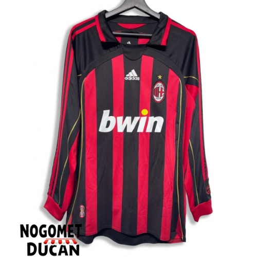 AC Milan 2006-2007 Retro Domaci Dres Dugi Rukav AC Milan 2006-2007 Retro Domaci Dres Dugi Rukav