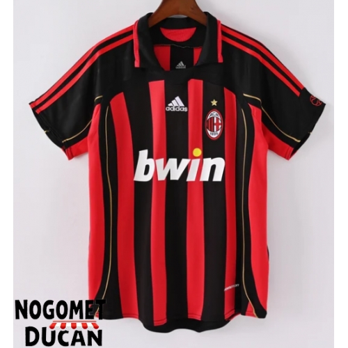 AC Milan 2006-2007 Retro Domaci Dres Kratak Rukav AC Milan 2006-2007 Retro Domaci Dres Kratak Rukav