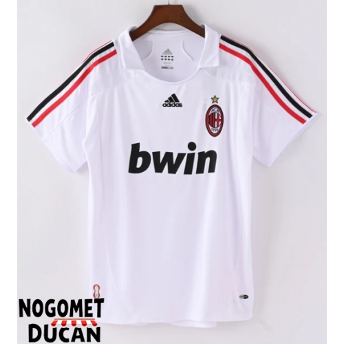AC Milan 2007-2008 Retro Gostujuci Dres Kratak Rukav AC Milan 2007-2008 Retro Gostujuci Dres Kratak Rukav