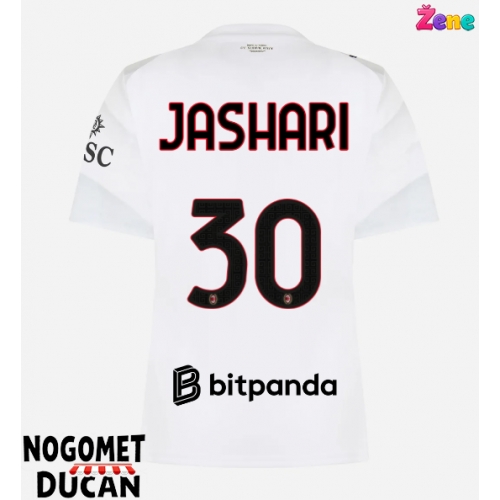 AC Milan Ardon Jashari #30 Gostujuci Dres Ženska 2026-27 Kratak Rukav AC Milan Ardon Jashari #30 Gostujuci Dres Ženska 2026-27 Kratak Rukav