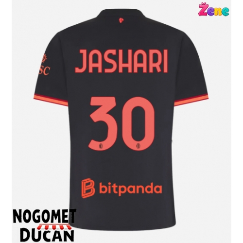 AC Milan Ardon Jashari #30 Rezervni Dres Ženska 2026-27 Kratak Rukav AC Milan Ardon Jashari #30 Rezervni Dres Ženska 2026-27 Kratak Rukav