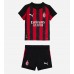 AC Milan Fikayo Tomori #23 Domaci Dres za djecu 2025-26 Kratak Rukav (+ Kratke hlače)