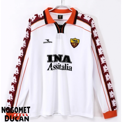 AS Roma 1998-1999 Retro Gostujuci Dres Dugi Rukav AS Roma 1998-1999 Retro Gostujuci Dres Dugi Rukav