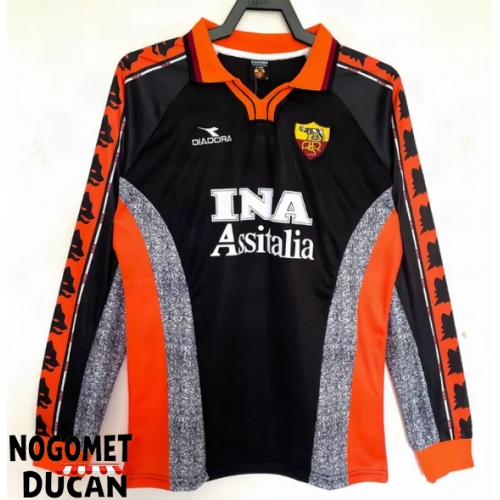 AS Roma 1998-1999 Retro Rezervni Dres Dugi Rukav AS Roma 1998-1999 Retro Rezervni Dres Dugi Rukav