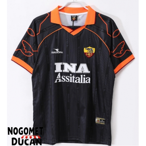 AS Roma 1999-2000 Retro Rezervni Dres Kratak Rukav AS Roma 1999-2000 Retro Rezervni Dres Kratak Rukav