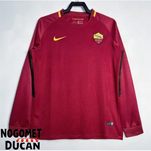AS Roma 2017-2018 Retro Domaci Dres Dugi Rukav AS Roma 2017-2018 Retro Domaci Dres Dugi Rukav