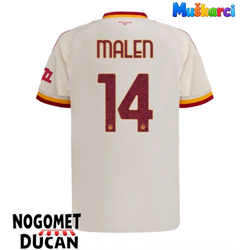 AS Roma Donyell Malen #14 Gostujuci Dres 2026-27 Kratak Rukav AS Roma Donyell Malen #14 Gostujuci Dres 2026-27 Kratak Rukav