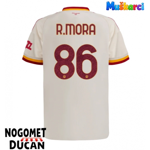 AS Roma Rodrigo Mora #86 Gostujuci Dres 2026-27 Kratak Rukav AS Roma Rodrigo Mora #86 Gostujuci Dres 2026-27 Kratak Rukav