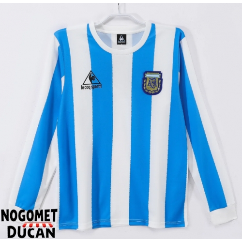 Argentina 1986 Retro Domaci Dres Dugi Rukav Argentina 1986 Retro Domaci Dres Dugi Rukav