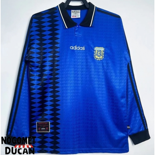 Argentina 1994 Retro Gostujuci Dres Dugi Rukav Argentina 1994 Retro Gostujuci Dres Dugi Rukav