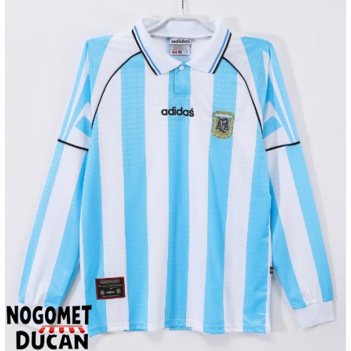 Argentina 1996-1997 Retro Domaci Dres Kratak Rukav Argentina 1996-1997 Retro Domaci Dres Kratak Rukav