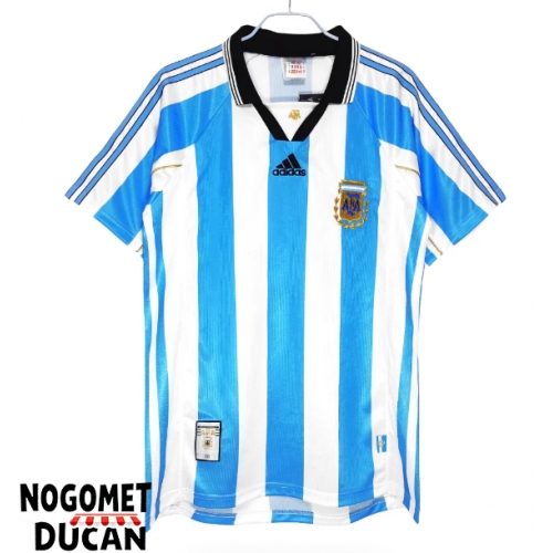 Argentina 1998-1999 Retro Domaci Dres Kratak Rukav Argentina 1998-1999 Retro Domaci Dres Kratak Rukav