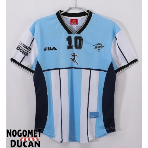 Argentina 2001 Retro Domaci Dres Kratak Rukav Argentina 2001 Retro Domaci Dres Kratak Rukav