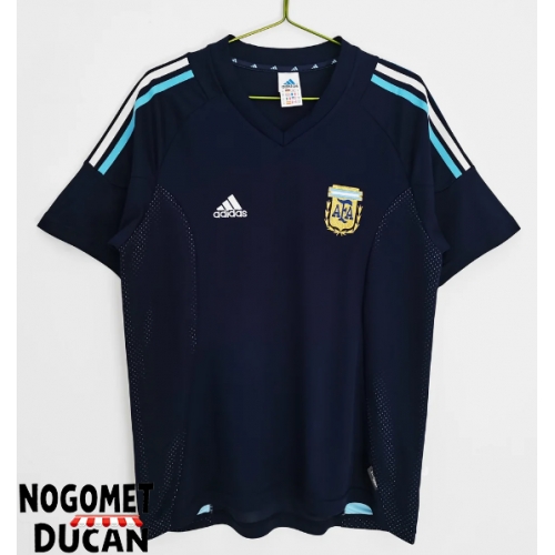 Argentina 2002 Retro Gostujuci Dres Kratak Rukav Argentina 2002 Retro Gostujuci Dres Kratak Rukav