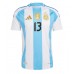 Argentina Cristian Romero #13 Domaci Dres Copa America 2024 Kratak Rukav