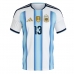 Argentina Cristian Romero #13 Domaci Dres SP 2026 Kratak Rukav Argentina Cristian Romero #13 Domaci Dres SP 2026 Kratak Rukav