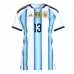 Argentina Cristian Romero #13 Domaci Dres Ženska SP 2026 Kratak Rukav Argentina Cristian Romero #13 Domaci Dres Ženska SP 2026 Kratak Rukav