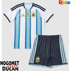 Argentina Domaci Dres za djecu SP 2026 Kratak Rukav (+ Kratke hlače)