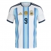 Argentina Julian Alvarez #9 Domaci Dres SP 2026 Kratak Rukav Argentina Julian Alvarez #9 Domaci Dres SP 2026 Kratak Rukav