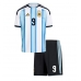 Argentina Julian Alvarez #9 Domaci Dres za djecu SP 2026 Kratak Rukav (+ Kratke hlače)