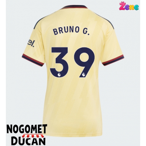 Arsenal Bruno Guimaraes #39 Rezervni Dres Ženska 2026-27 Kratak Rukav Arsenal Bruno Guimaraes #39 Rezervni Dres Ženska 2026-27 Kratak Rukav
