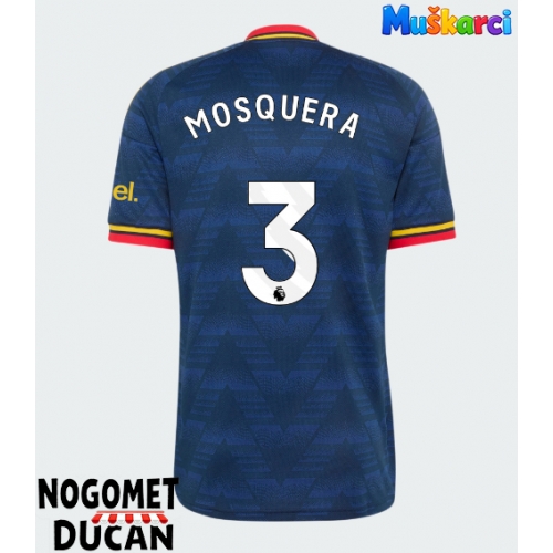 Arsenal Cristhian Mosquera #3 Gostujuci Dres 2026-27 Kratak Rukav Arsenal Cristhian Mosquera #3 Gostujuci Dres 2026-27 Kratak Rukav