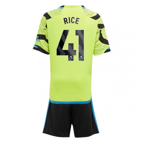 Arsenal Declan Rice #41 Gostujuci Dres za djecu 2023-24 Kratak Rukav (+ Kratke hlače)