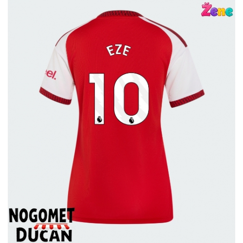 Arsenal Eberechi Eze #10 Domaci Dres Ženska 2026-27 Kratak Rukav Arsenal Eberechi Eze #10 Domaci Dres Ženska 2026-27 Kratak Rukav