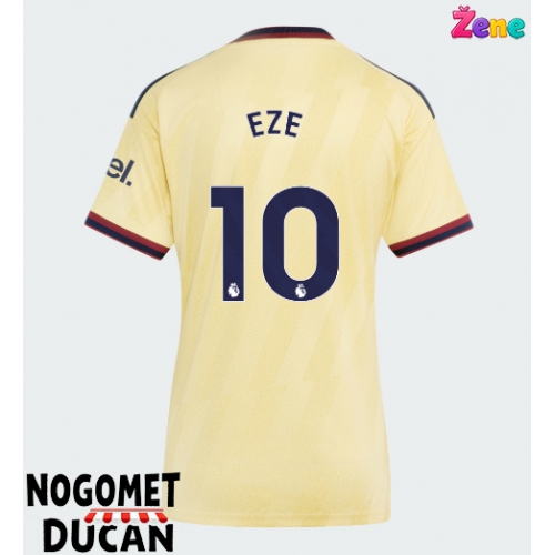 Arsenal Eberechi Eze #10 Rezervni Dres Ženska 2026-27 Kratak Rukav Arsenal Eberechi Eze #10 Rezervni Dres Ženska 2026-27 Kratak Rukav