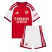 Arsenal Ezri Konsa #15 Domaci Dres za djecu 2026-27 Kratak Rukav (+ Kratke hlače)
