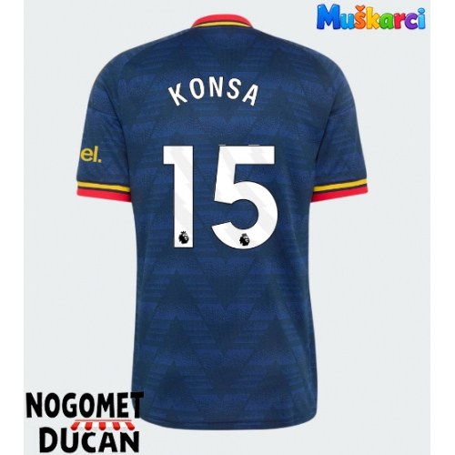 Arsenal Ezri Konsa #15 Gostujuci Dres 2026-27 Kratak Rukav Arsenal Ezri Konsa #15 Gostujuci Dres 2026-27 Kratak Rukav