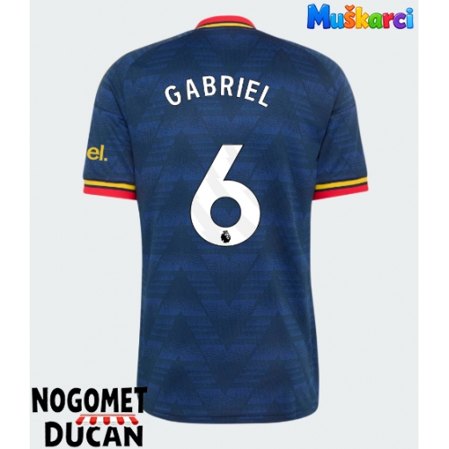 Arsenal Gabriel Magalhaes #6 Gostujuci Dres 2026-27 Kratak Rukav Arsenal Gabriel Magalhaes #6 Gostujuci Dres 2026-27 Kratak Rukav