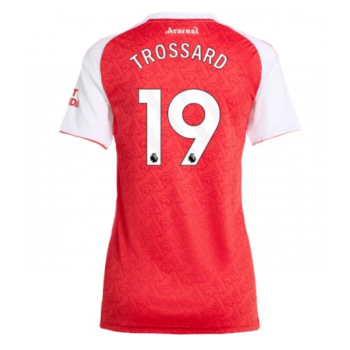Arsenal Leandro Trossard #19 Domaci Dres Ženska 2025-26 Kratak Rukav Arsenal Leandro Trossard #19 Domaci Dres Ženska 2025-26 Kratak Rukav