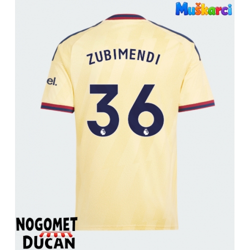 Arsenal Martin Zubimendi #36 Rezervni Dres 2026-27 Kratak Rukav Arsenal Martin Zubimendi #36 Rezervni Dres 2026-27 Kratak Rukav