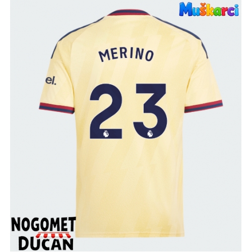 Arsenal Mikel Merino #23 Rezervni Dres 2026-27 Kratak Rukav Arsenal Mikel Merino #23 Rezervni Dres 2026-27 Kratak Rukav