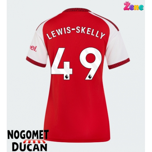 Arsenal Myles Lewis-Skelly #49 Domaci Dres Ženska 2026-27 Kratak Rukav Arsenal Myles Lewis-Skelly #49 Domaci Dres Ženska 2026-27 Kratak Rukav
