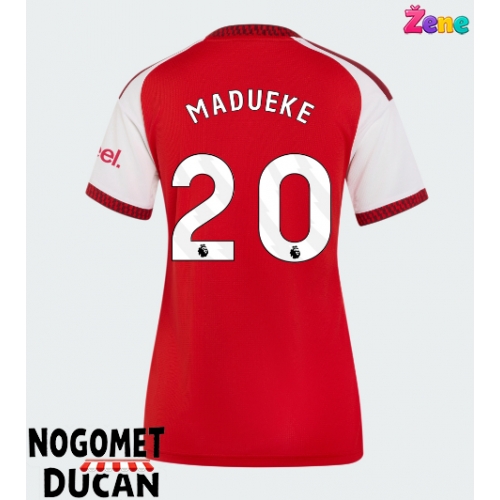 Arsenal Noni Madueke #20 Domaci Dres Ženska 2026-27 Kratak Rukav Arsenal Noni Madueke #20 Domaci Dres Ženska 2026-27 Kratak Rukav