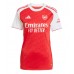 Arsenal Piero Hincapie #5 Domaci Dres Ženska 2025-26 Kratak Rukav