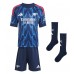 Arsenal Piero Hincapie #5 Gostujuci Dres za djecu 2025-26 Kratak Rukav (+ Kratke hlače)