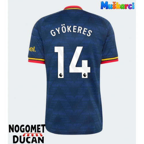 Arsenal Viktor Gyokeres #14 Gostujuci Dres 2026-27 Kratak Rukav Arsenal Viktor Gyokeres #14 Gostujuci Dres 2026-27 Kratak Rukav