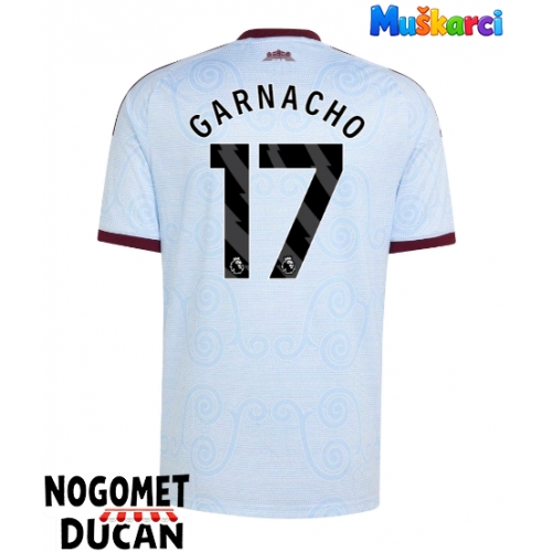 Aston Villa Alejandro Garnacho #17 Rezervni Dres 2026-27 Kratak Rukav Aston Villa Alejandro Garnacho #17 Rezervni Dres 2026-27 Kratak Rukav