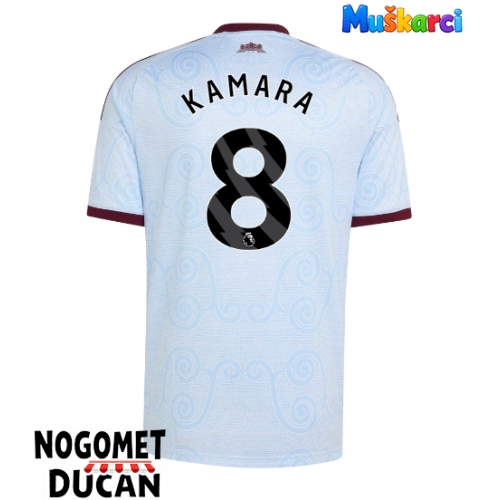 Aston Villa Boubacar Kamara #8 Rezervni Dres 2026-27 Kratak Rukav Aston Villa Boubacar Kamara #8 Rezervni Dres 2026-27 Kratak Rukav