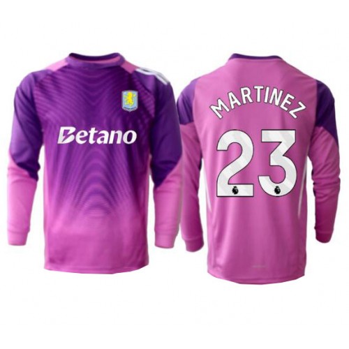 Aston Villa Emiliano Martinez #23 Golman Rezervni Dres 2025-26 Dugi Rukav Aston Villa Emiliano Martinez #23 Golman Rezervni Dres 2025-26 Dugi Rukav