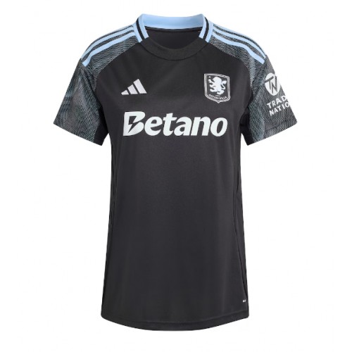 Aston Villa Ian Maatsen #22 Gostujuci Dres Ženska 2025-26 Kratak Rukav Aston Villa Ian Maatsen #22 Gostujuci Dres Ženska 2025-26 Kratak Rukav