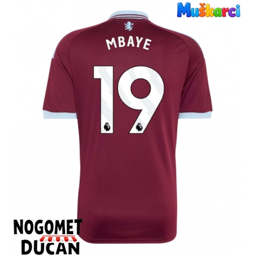 Aston Villa Ibrahim Mbaye #19 Domaci Dres 2026-27 Kratak Rukav Aston Villa Ibrahim Mbaye #19 Domaci Dres 2026-27 Kratak Rukav