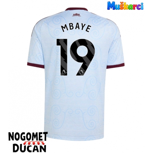 Aston Villa Ibrahim Mbaye #19 Rezervni Dres 2026-27 Kratak Rukav Aston Villa Ibrahim Mbaye #19 Rezervni Dres 2026-27 Kratak Rukav