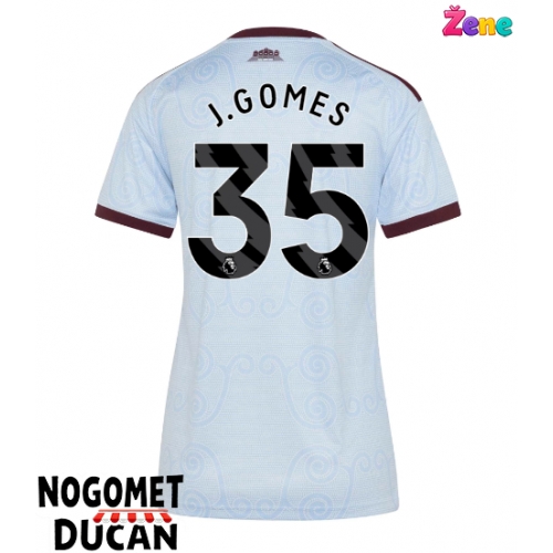 Aston Villa Joao Gomes #35 Rezervni Dres Ženska 2026-27 Kratak Rukav Aston Villa Joao Gomes #35 Rezervni Dres Ženska 2026-27 Kratak Rukav