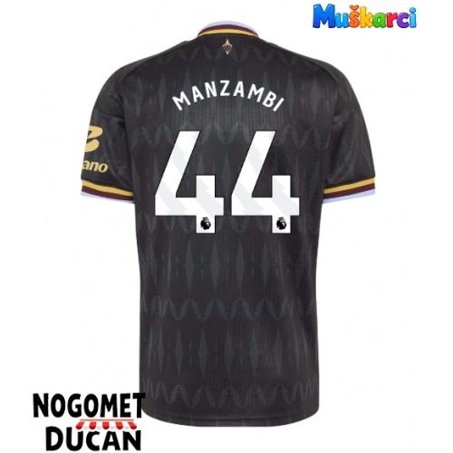 Aston Villa Johan Manzambi #44 Gostujuci Dres 2026-27 Kratak Rukav Aston Villa Johan Manzambi #44 Gostujuci Dres 2026-27 Kratak Rukav